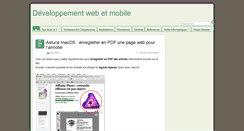 Desktop Screenshot of consultant-webdesigner.fr